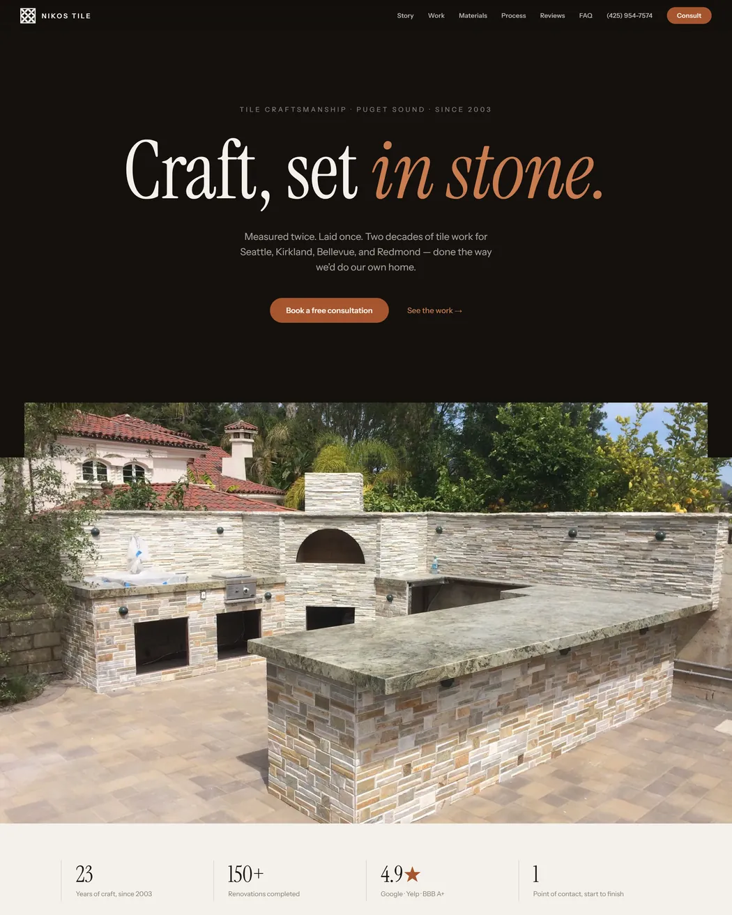 Niko’s Tile — site