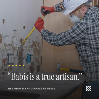 Babis is a true artisan.
