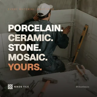 Porcelain. Ceramic. Stone. Mosaic. Yours.
