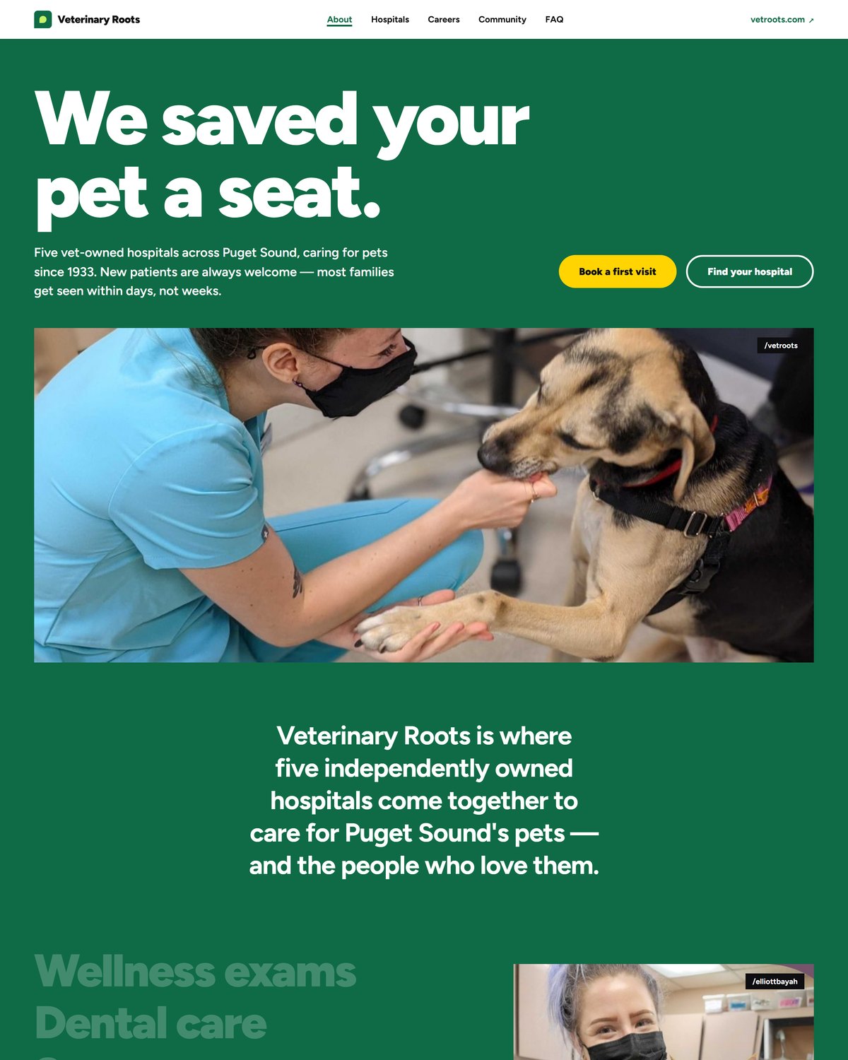 Veterinary Roots — site