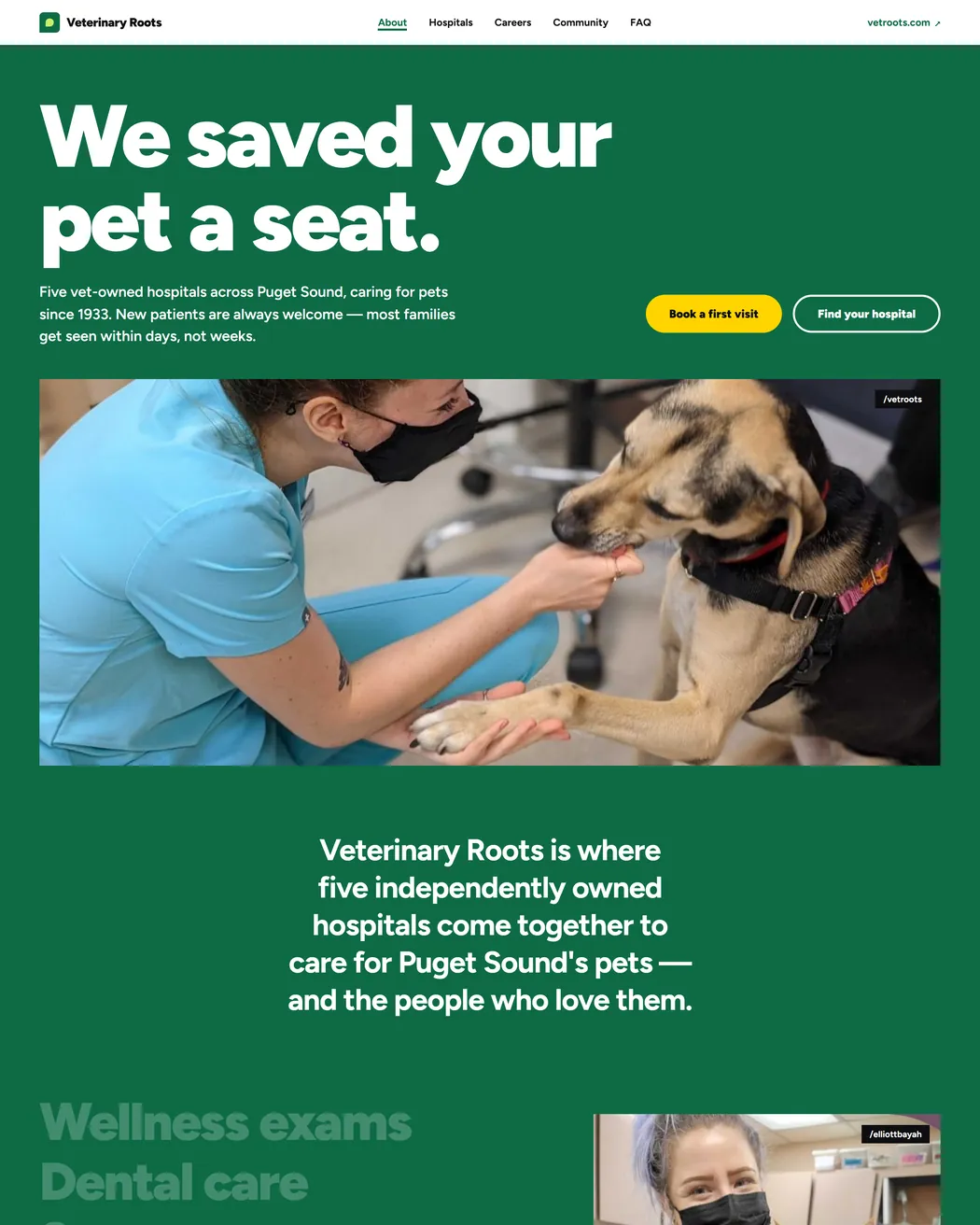 Veterinary Roots — site
